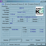 AMD K5 PR150ABR, underclocked to 100 MHz to meet the motherboard specifications!