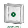 Seves Energy Saving u-Wert 1,1 W/m²K 24x24x8 240x240x80 Wolke Wave Deutschland Schweiz Österreich Glasbaustein Glasstein Glasbausteine Glassteine vitrablok Glasbaustein-Wände Wärmedämmung Wärmeschutz Isolierverglasung Thermoblock Thermoisolierung Bauglas 