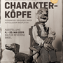 Das Plakat zur Ausstellung "Charakterköpfe"