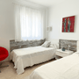 Bedroom 3 - two single beds - lower apartment - ABAJO 