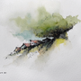 Artista Leonardo Calvo, acuarela, Watercolor