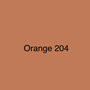 Finition velours Orange 204