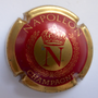 Marque : NAPOLEON N° Lambert :  3 Couleur : Or et bordeaux Description : Lettre N en capitale surmontée d'une couronne  Emplacement : 