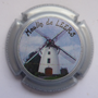Marque : LEVEQUE - DEHAN  N° Lambert : 4d Couleur : Contour argent   Description : Moulin de Leers - nom de la marque  Emplacement : 
