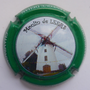 Marque : LEVEQUE - DEHAN  N° Lambert : 4f Couleur : Contour vert   Description : Moulin de Leers - nom de la marque  Emplacement : 