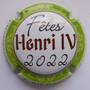 Marque : RICHARD - F N° Lambert : 9b Couleur : contour vert pâle Description : Fêtes Henri IV 2022 - nom de la marque  Emplacement : 