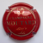 Marque : MOUTARD N° Lambert : 13c Couleur : Rouge et or Description : Nom du producteur au dessus d'un blason de la Champagne  Emplacement : 