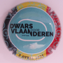 Marque : MIGNON Philippe N° Lambert : 164b Couleur : Polychrome, fonds bleu Description : À travers les Flandres - Dwars door Vlaanderen - nom de la marque Emplacement : 