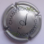 Marque : DEMARJORY Alexandre N° Lambert : 7a Couleur : Argent et noir et noir Description : Lettre "A" stylisée  Emplacement :
