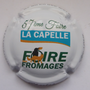 Marque : SIX COTEAUX (Coopérative des) N° Lambert : 40f Couleur : Polychrome Description : 57ème foire Fromages La Capelle - nom de la marque Emplacement : 