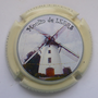 Marque : LEVEQUE - DEHAN  N° Lambert : 4g Couleur : Contour crème   Description : Moulin de Leers - nom de la marque  Emplacement : 