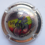 Marque : VAUTRAIN Marcel N° Lambert : 206d Couleur : Polychrome, contour nickel Description : Tim Merlier champion de Belgique 2019- nom de la marque  Emplacement : 
