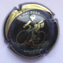 Marque : MARIE ALICE (veuve) N° Lambert : 33 Couleur : Polychrome, contour vert et noir Description : Gullegem Koerse 2024 - nom de la marque Emplacement : 