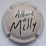 Marque : DEMILLY Albert   N° Lambert : 81d Couleur : Rose pâle et noir  Description : Nom de la marque   Emplacement : 