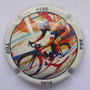 Marque : VEZIEN Marcel N° Lambert : A26 Couleur : Polychrome, contour crème Description : TDF 2024 - nom de la marque  Emplacement :