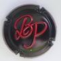 Marque : BERTHELOT - PIOT N° Lambert : 10a Couleur : Noir et rouge Description : Initiales "BP" - nom de la marque  Emplacement : 