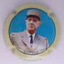 Marque : MIGNON Pierre N° Lambert : 134d Couleur : Contour pistache Description : Général de Gaulle - nom de la marque    Emplacement : 