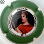 Marque : NOWACK N° Lambert : 53i Couleur : Polychrome, contour vert Description : Lothaire - nom de la marque  Emplacement :