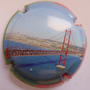 Marque : FAY Michel N° Lambert : 33h Couleur : Polychrome,  Description : Pont de Lisbonne - nom de la marque Emplacement : 