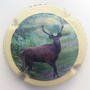 Marque : ORBAN Olivier N° Lambert : 27b Couleur : Polychrome, contour crème Description : Cerf - nom de la marque   Emplacement :