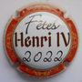 Marque : RICHARD - F N° Lambert : 9c Couleur : contour saumon Description : Fêtes Henri IV 2022 - nom de la marque  Emplacement : 