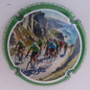 Marque : ORBAN Olivier N° Lambert : A5 Couleur : Polychrome, contour bleu, blanc, rouge Description : Tour de Bretagne 2025 - cyclistes  - nom de la marque Emplacement :