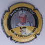 Marque : ROUYER Philippe N° Lambert : 165t Couleur : Jaune, noir et blanc, contour noir Description : René Martens 1982 - Ronde Van Vlaanderen 2025 - nom de la marque Emplacement : 