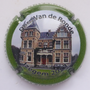 Marque : LETE Jean-Pierre N° Lambert : 36a Couleur : Polychrome, contour vert Description : Dorp Van de Ronde Izegem 2023 - nom de la marque  Emplacement : 