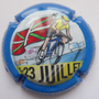 Marque : ROUYER Philippe N° Lambert : 196 Couleur : Polychrome, contour bleu Description : Tour de France 2023 - nom de la marque Emplacement : 