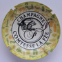 Marque : COMTESSE LA FEE N° Lambert : 23 verso Couleur : Contour jaune - fond blanc Description : Tour de Lombardie 2021 - nom de la marque Emplacement : 