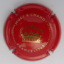 Marque : MOET & CHANDON N° Lambert : 246a Couleur : Rouge et or Description : Couronne - nom de la marque Emplacement :