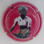 Marque : GOUET - HENRY N° Lambert : 5a Couleur : Polychrome, fond rose Description : Tour de France féminin 2025 - nom de la marque Emplacement : 
