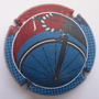 Marque : CELLES Sur OURCE N° Lambert : A1 Couleur : Polychrome, fond bleu  Description : TDF Féminin - nom de la marque   Emplacement : 