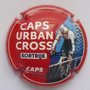 Marque : DEHU Louis N° Lambert : 358 Couleur : Polychrome, fond rouge Description : Urban Cross Kortrijk - nom de la marque Emplacement : 