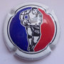 Marque : DUMONT Daniel N° Lambert : A1b Couleur : Polychrome, contour blanc Description : Joueur de rugby - nom de la marque Emplacement : 