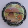 Marque : MOUTARDIER Philippe N° Lambert : NR2 Couleur : Contour noir Description : Champignon - Nom de la marque sur le contour Emplacement : 