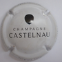 Marque : CASTELNAU (de) N° Lambert : 11 Couleur : Blanc, goutte noire Description : Mention Champagne Castelnau - nom de la marque Emplacement : 