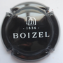 Marque : BOIZEL N° Lambert : 24 Couleur : Noir et blanc Description : Symboles "caves" - nom de la marque  Emplacement : 