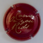 Marque : MARIE ALICE (veuve) N° Lambert : 37a Couleur : Rouge et or Description : Comme On Reds - nom de la marque Emplacement : 