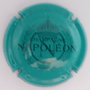 Marque : NAPOLEON N° Lambert : 8 Couleur : Turquoise et noir Description : "N" comme Napoleon  Emplacement : 