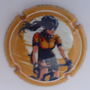 Marque : STRAUSS - GEORGETON N° Lambert : A60a Couleur : Polychrome, contour orange Description : Tour de France féminin 2025 - nom de la marque Emplacement : 