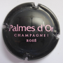 Marque : FEUILLATTE Nicolas N° Lambert : 36 Couleur : Rosé, lettres rose Description : Cuvée Palmes d'Or  Emplacement : 