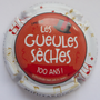 Marque : MOUTARDIER Philippe N° Lambert : 111a Couleur : Rouge, contour blanc Description : "Les gueules sèches-100 ans" - nom de la marque Emplacement : 