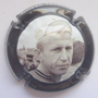 Marque : VEZIEN Marcel N° Lambert : 27a Couleur : Gris et noir Description : Coureur cycliste Armand Desmet - Nom de la marque  Emplacement : 