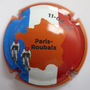 Marque : MARIE ALICE (veuve) N° Lambert : 9a Couleur : Polychrome, contour rouge Description : Paris - Roubaix - nom de la marque  Emplacement : 