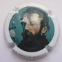 Marque : DEMILLY Albert  N° Lambert : 39n Couleur : Fond vert, contour blanc Description : Emile Bernard 1868 - - Académie Culinaire - nom de la marque  Emplacement : 