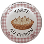 Marque : DEGUISE Maurice N° Lambert : A16a Couleur : Polychrome Description : Tarte au citron Ref perso : 