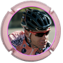 Marque : MV - ORDI  N° Lambert : NR Couleur : Fond bleu clair   Description :  Cycliste - Cadel Evans   Ref perso :   