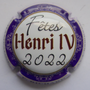 Marque : RICHARD - F N° Lambert : 9 Couleur : contour blanc Description : Fêtes Henri IV 2022 - nom de la marque  Emplacement : 