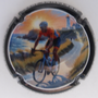 Marque : POILVERT-JACQUES N° Lambert : A6a Couleur : Polychrome, contour noir Description : Tour de Bretagne 2025 - nom de la marque Emplacement :